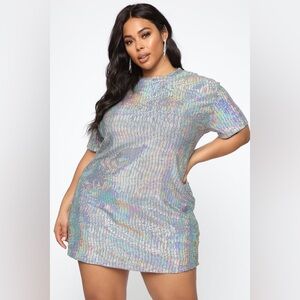FASHION NOVA | Making Memories T-shirt Dress